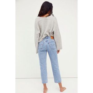 Levi's Premium Wedgie Straight Luxor Lanes Wash